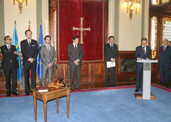 Los miembros de la Sindicatura de Cuentas toman posesión en la Junta General