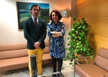 Reunión de la presidenta de la FACC y el síndico mayor