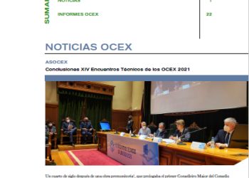 Los OCEX publican el número 45 de su boletín informativo