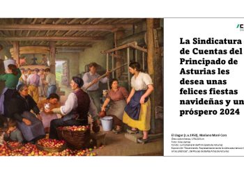 La Sindicatura de Cuentas del Principado de Asturias les desea unas felices fiestas y un próspero 2024