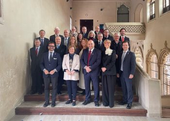 Asistentes a la celebración del I Día de la Cámara de Cuentas de Aragón, celebrado en Zaragoza.