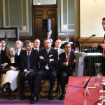 20250423_20Aniversario-NachoVela (4) Roberto Fernández Llera durante su intervención con motivo del 20º aniversario de la Sindicatura de Cuentas del Principado de Asturias. / Nacho Vela