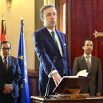 Eduardo Rodríguez Enríquez toma posesión del cargo de síndico de la Sindicatura de Cuentas del Principado de Asturias, en la Junta General del Principado de Asturias. / Nacho Vela